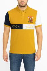 Men’s Mustard Aston Polo Tee